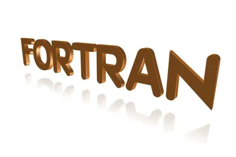 Programming Term - FORTRAN - FORmula TRANslator  - 3D image 스톡 일러스트