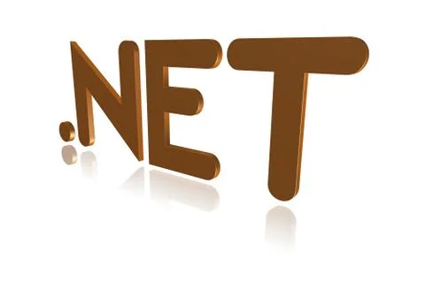 Programming Term - .NET - Web Services Strategy -  3D image Stock-Illustration