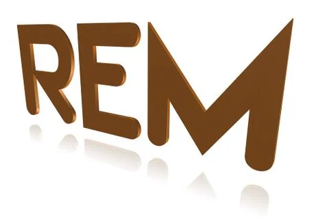 Programming Term - REM - Remark -  3D image Illustrazione stock