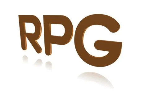 Programming Term - RPG - Report Program Generator -  3D image Stock Illustration