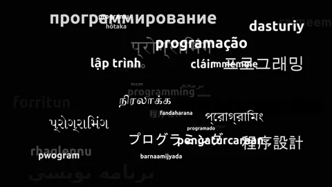 Programming Translated in 36 Worldwide Languages Endless Looping 3d Zooming W Stock Footage 145217149