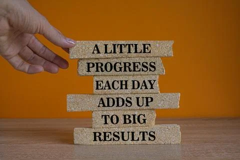 Progress and result symbol. Stock Photos