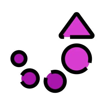 Progress arrow icon indicating growth and loading Stock Illustration