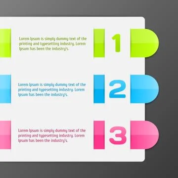 Progress background Illustrazione stock