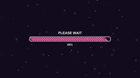 Progress bar animation with bubbles and sparkling for girls and women durin.. Stock Footage 326690630