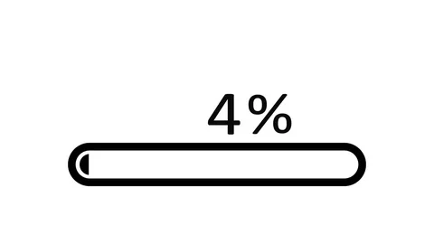 Progress bar animation Stock Footage 70377917