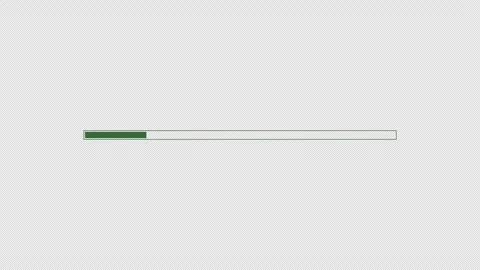 Progress bar animation Stock Footage 320385203