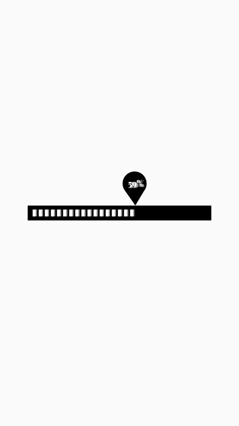 Progress bar animation loading bar loading process speed indicator loading .. Stock Footage 338421648