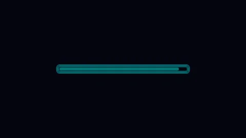 Progress bar animation loading for video cutter or videograph tool, indicat.. Video stock 324797893