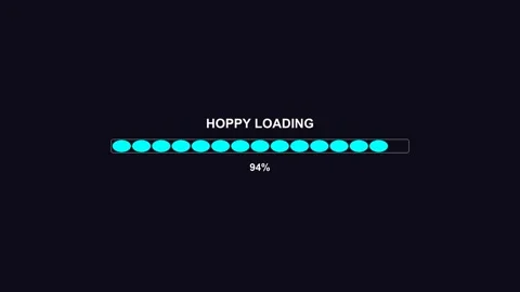 Progress bar animation shows loading for Easter theme with a simple design .. Vídeos de archivo 326692697