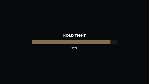 Progress bar animation for streamer or video creator showing loading status Stock Footage 325766942