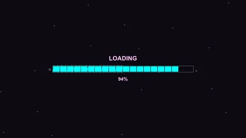 Progress bar animation for video editing or website use with clear loading .. Stock Footage 327567251