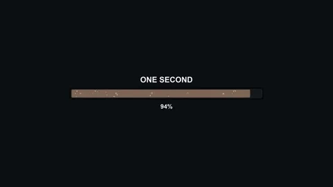 Progress bar animation for video editing software during file processing time Stock Footage 327744375