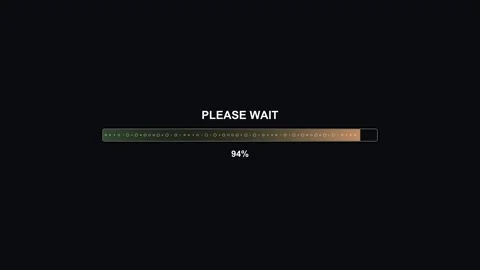 Progress bar animation for video editing and web design tasks during file l.. Stock Footage 327744743