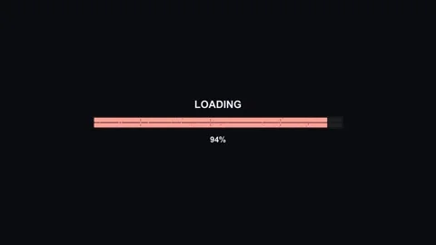 Progress bar animation for video editing tool in a simple design for web de.. Stock Footage 327744949