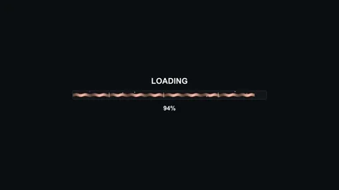 Progress bar animation for video editing and web design loading tasks at di.. Stock Footage 327745050