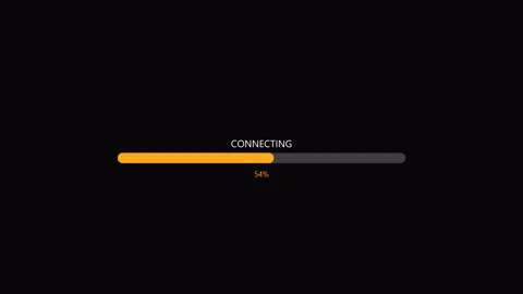 Progress bar design element for connecting process in digital applications .. Stock Footage 323523574