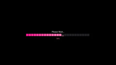 Progress bar design element featuring refreshing colors for website design .. Stock Footage 323523539