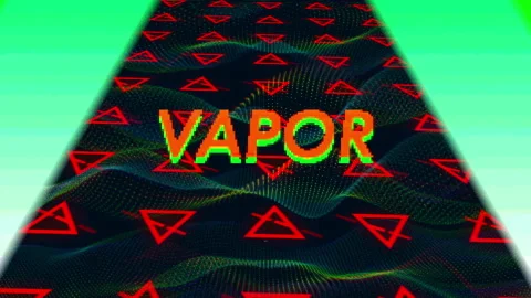 Progress bar filling on virtual grid, VAPOR triangle appearing, pointer clicking Video stock 311415930
