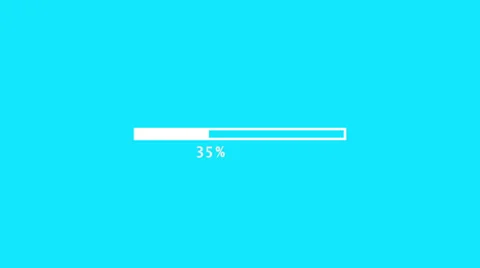 Progress Bar Stock Footage 37595087
