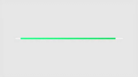 Progress bar green line loop flat UI element animation Stock Footage 340284574