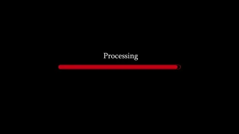 Progress bar loading. video counter increasing from one to one hundred view.. Stock Footage 259808635