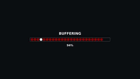 Progress bar reaching full status in an animation for video processing duri.. Stock Footage 325298033
