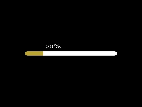 Progress bar slider bar and icon,  Loading. Vídeos de archivo 73332771