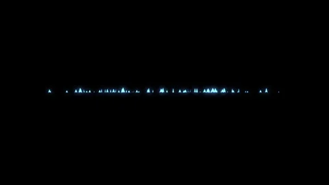 Progress Bar Triangle Bold Blue Motion Graphics Loop Animation Background Stock Footage 303943642