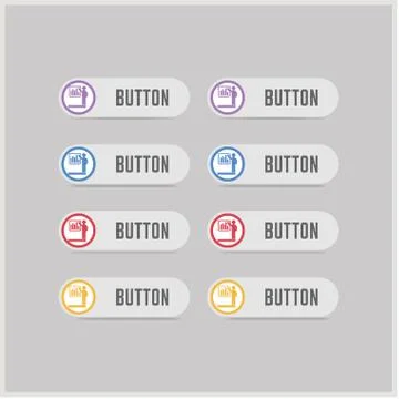 Progress chart Icon Illustrazione stock