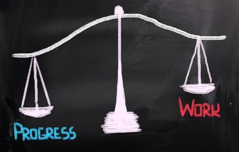 Progress concept Illustrazione stock