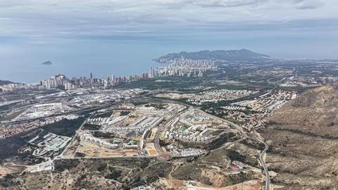 Progress in development of coastal areas indicates considerable improvements in Stock Photos