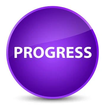 Progress elegant purple round button 스톡 일러스트