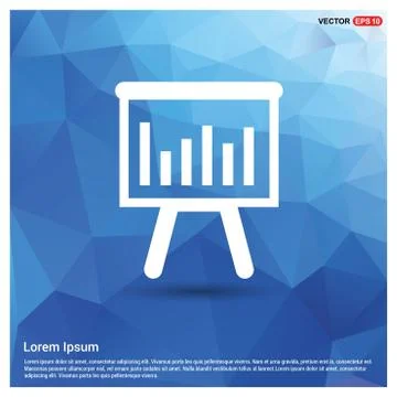 Progress graph icon イラスト素材