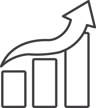 Progress Growth Arrow Stock Illustration