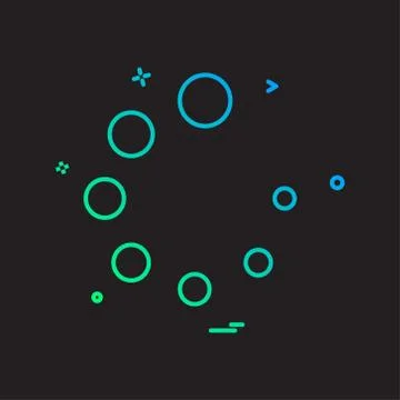 Progress icon design vector イラスト素材