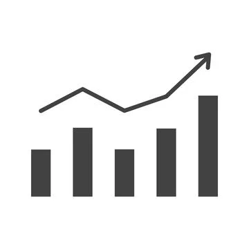 Progress icon vector image. Stock Illustration