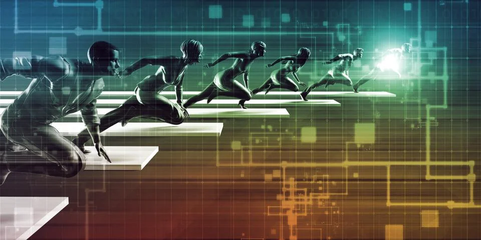 Progress Stock Illustration