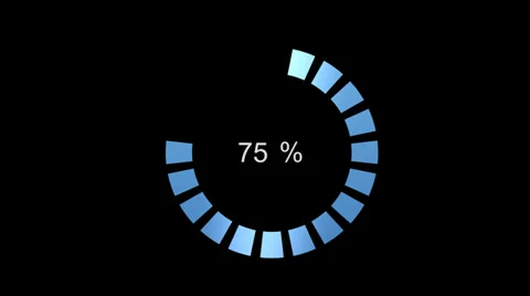 Progress Indicator 4 Stock Footage 35159651