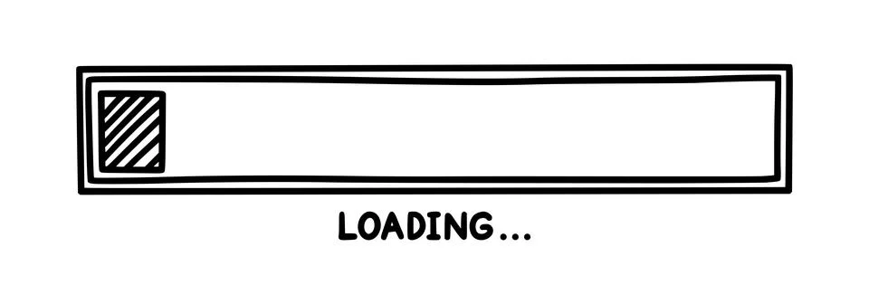 Progress loading bar. Infographics design element with status of completion Stock Illustration