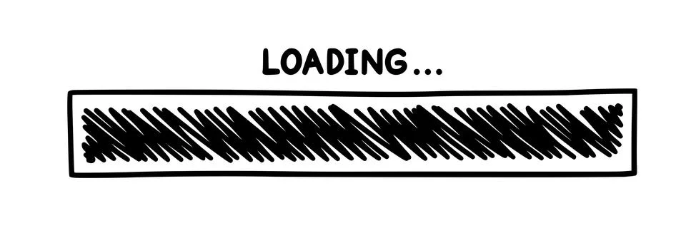 Progress loading bar. Infographics design element with status of completion Stock Illustration