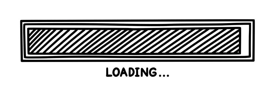 Progress loading bar. Infographics design element with status of completion Stock Illustration