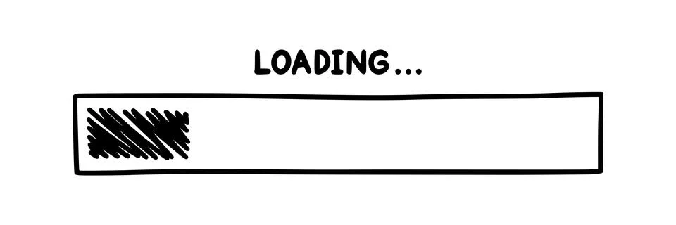 Progress loading bar. Infographics design element with status of completion Stock Illustration