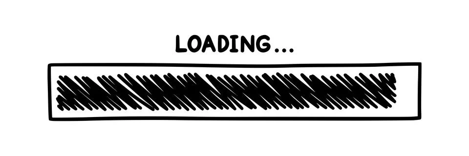 Progress loading bar. Infographics design element with status of completion Stock Illustration