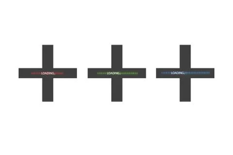 Progress loading bar with lighting. Concept technology. Vector illustration Stock Illustration