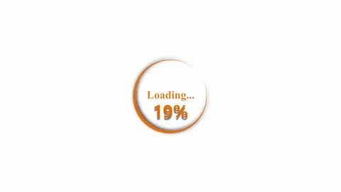 Progress loading bar set icon on a white color background. 写真素材