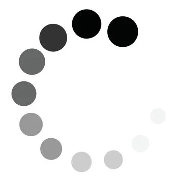 Progress Loading Spinner Icon Perfect for Waiting and Processing Stock Illustration