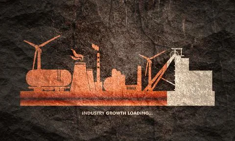 Progress or loading bar Stock Illustration