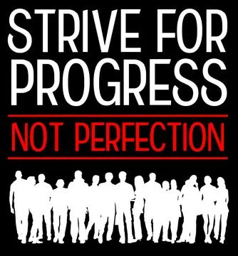 Progress perfection Stock Illustration