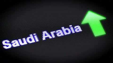 Progress in Saudi Arabia. Video stock 232609468